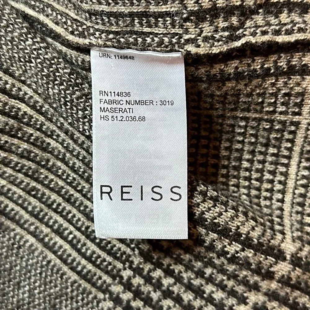 Reiss Lambs Wool Blazer Jacket Coat‎